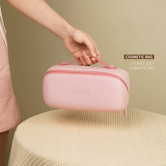 Nouveautés Portable petit détachable marque privée organisateur de maquillage sac cosmétique de voyage